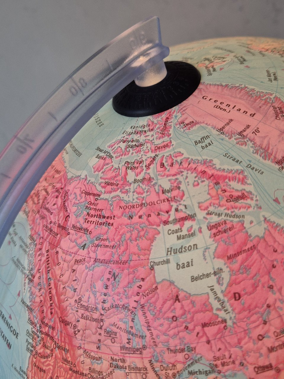 Wereldbol lamp