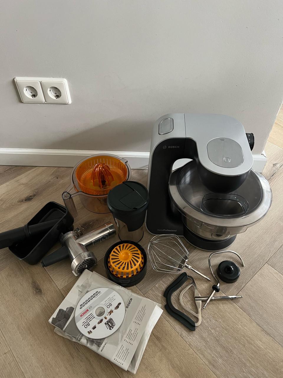 Bosch keukenmachine incl accessoires