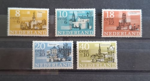 Nederlandse Postzegel Serie 842/846 Postfris