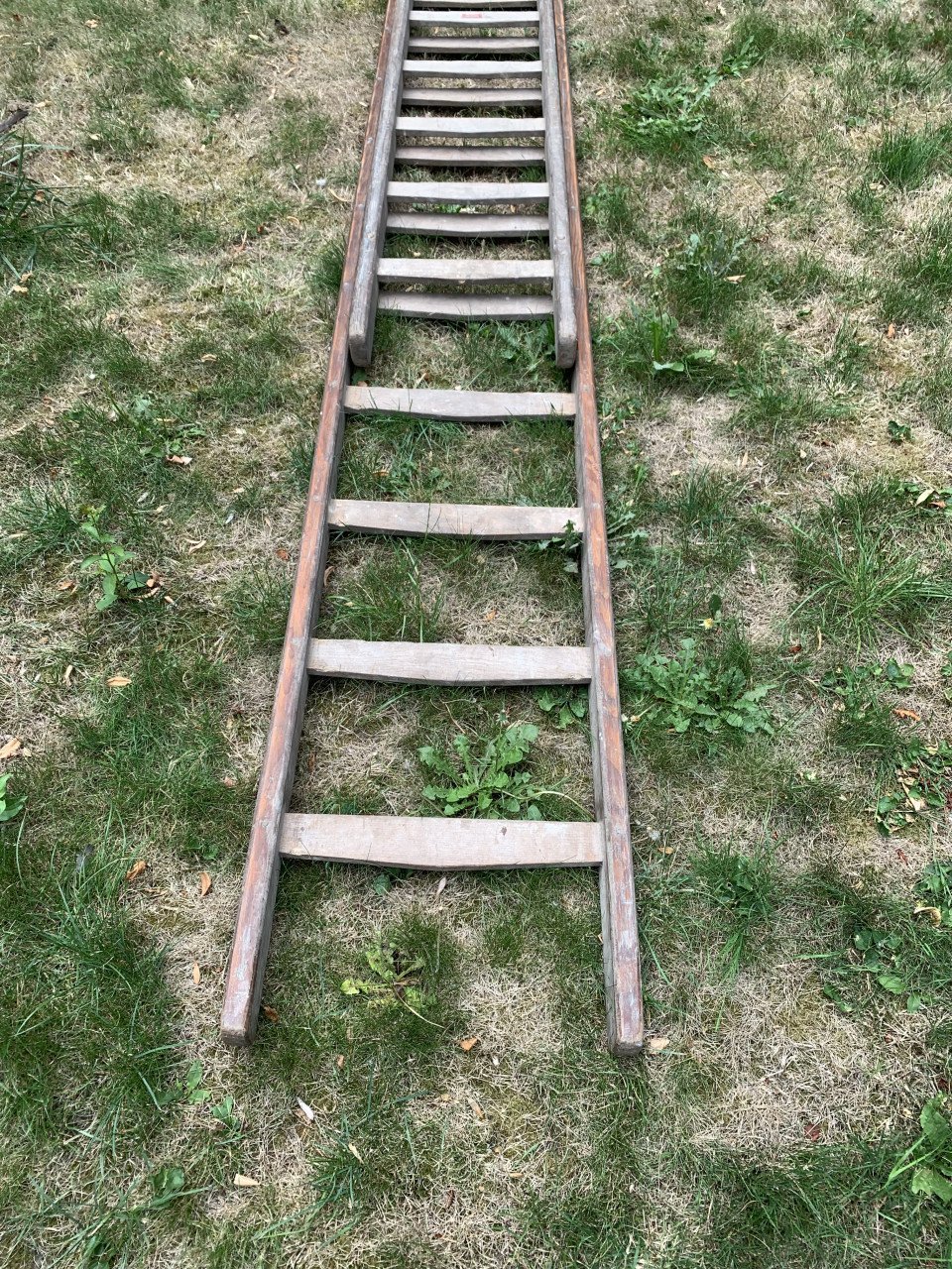 Houten ladder