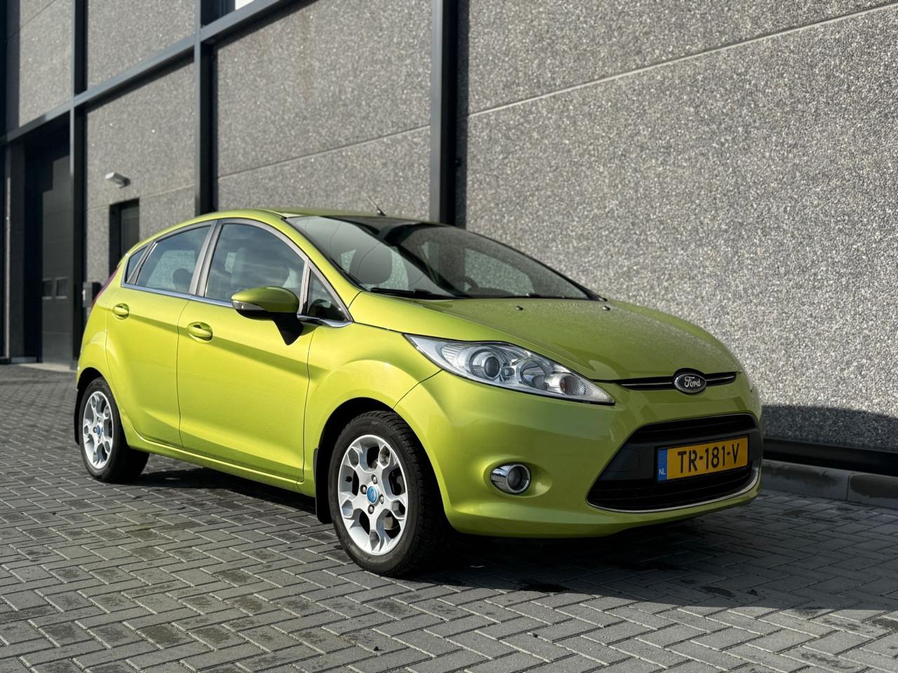 Ford Fiesta 1.25 Trend, groen metallic, LM velgen, mét APK