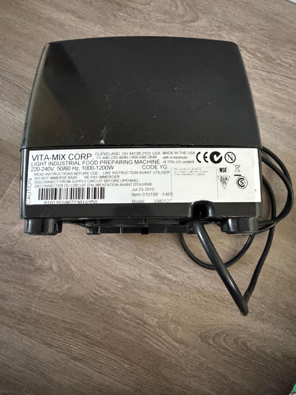 Vita Mix blender met 3 mix kannen