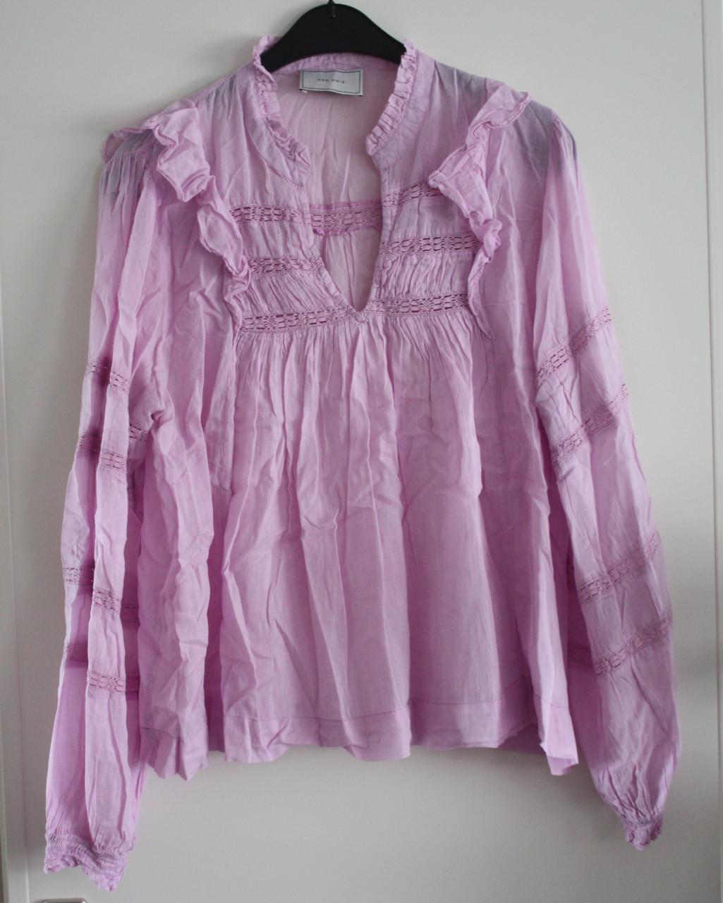 Paars roze blouse  maat 38