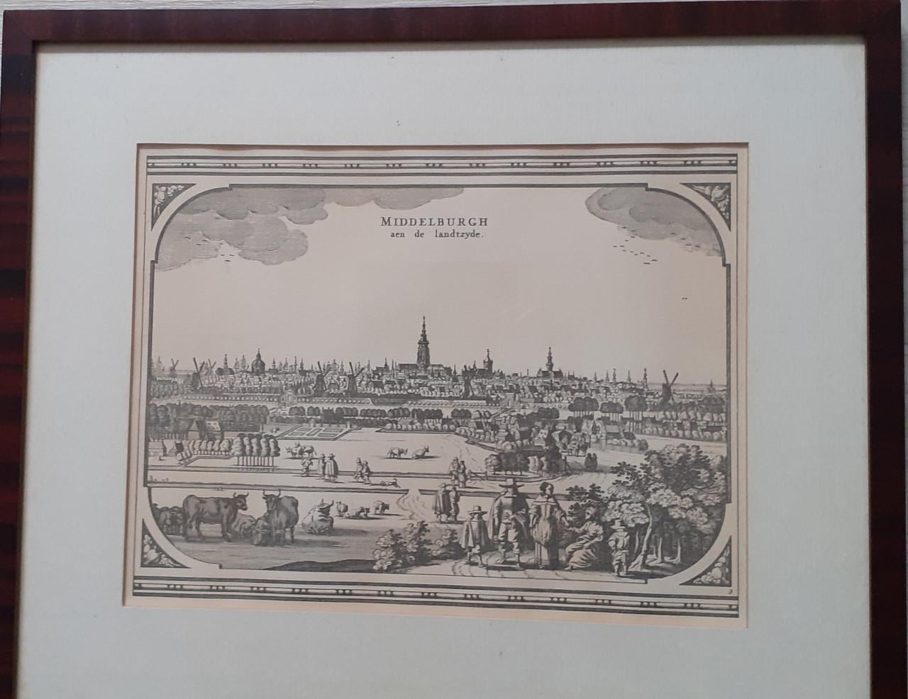 Oude prenten van steden