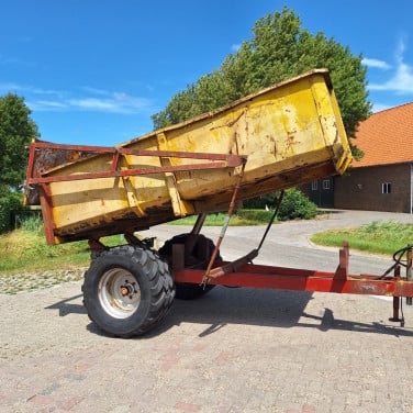Mullie 6 tons kiepwagen