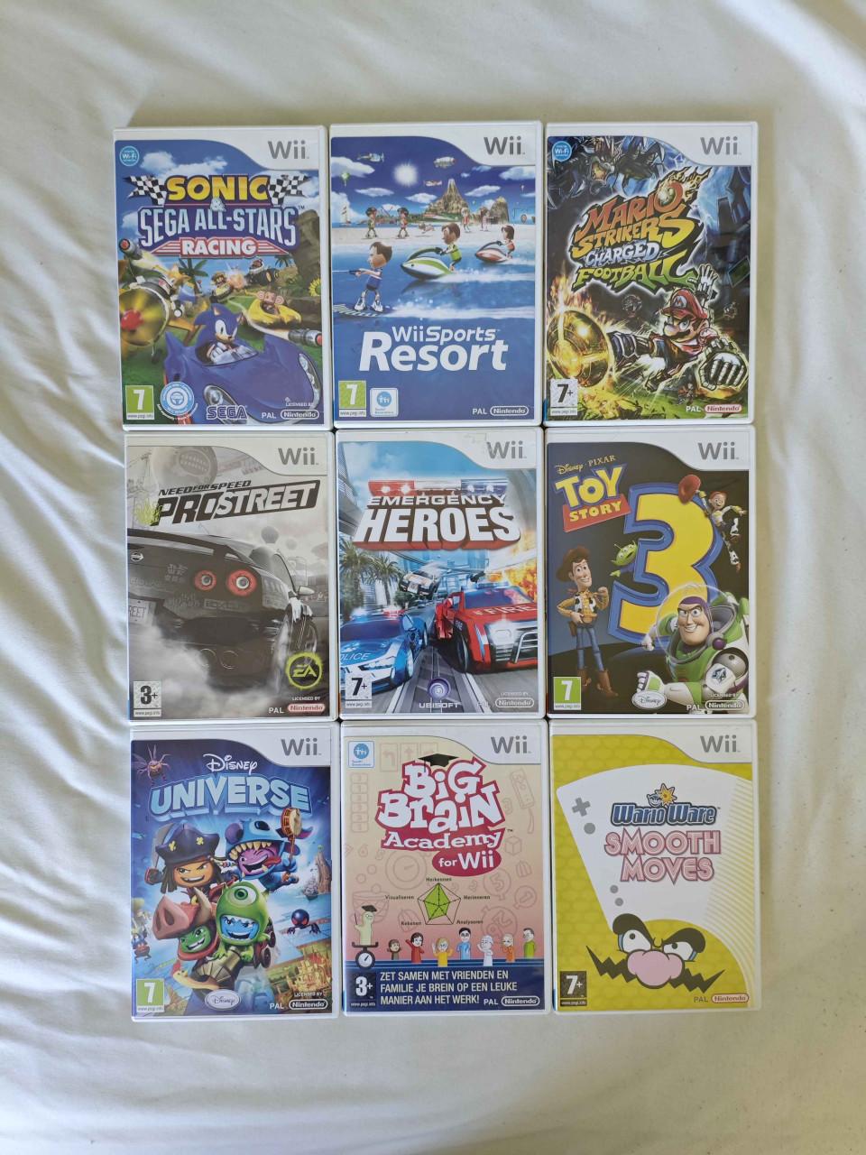 Nintendo Wii (Controllers, Spellen & Accesoires)