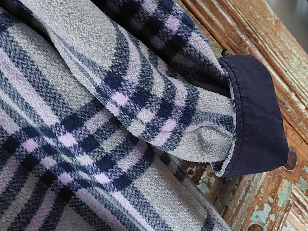 Grijs/lila damesblouse/vest mt Large Hema