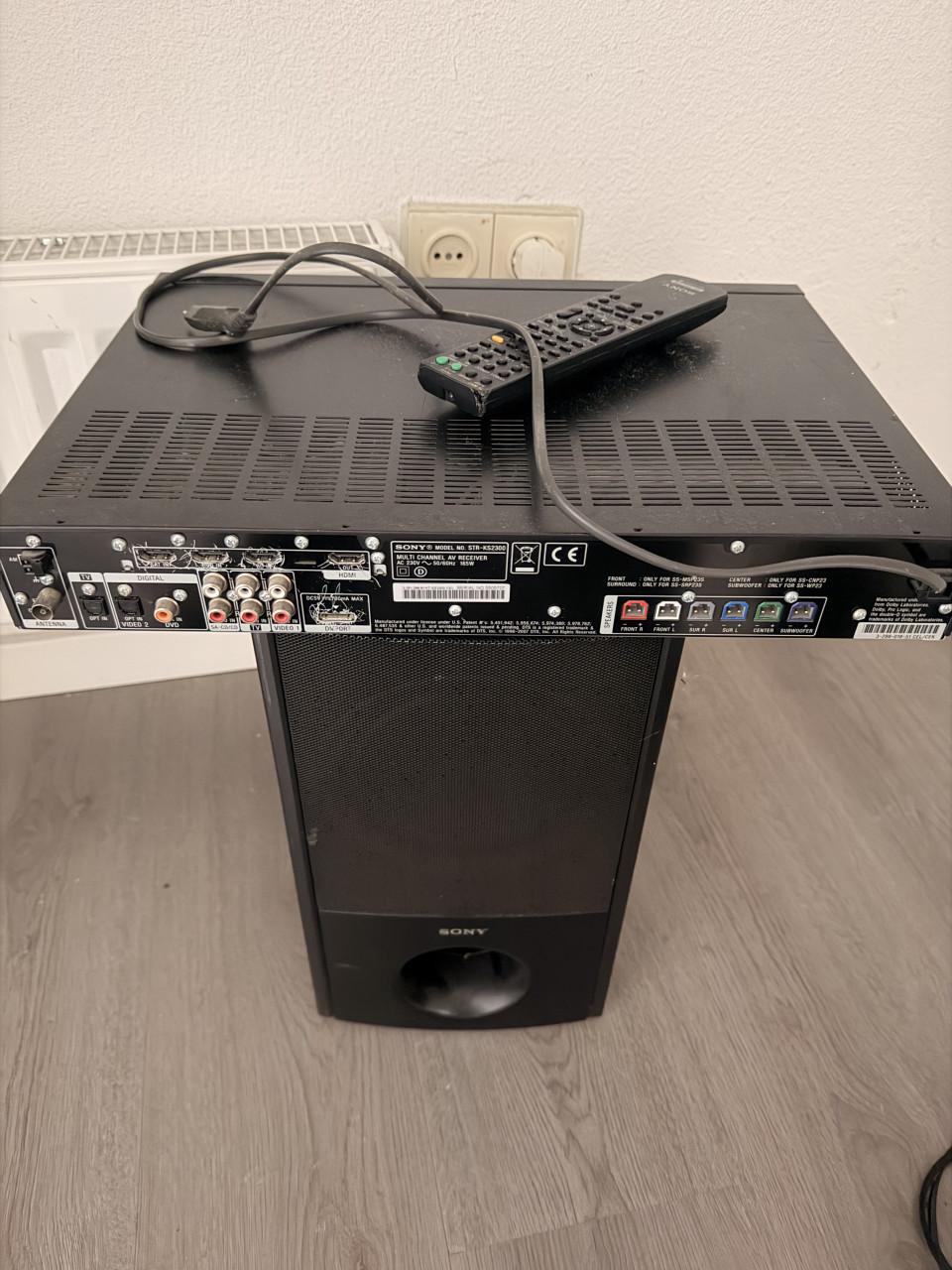 Sony 5.1 Home Cinema Surround Systeem – Compleet