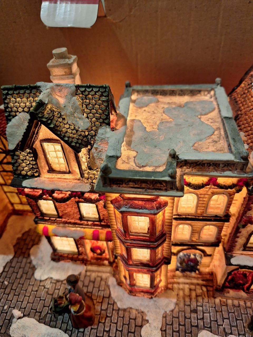 Kerst decoratiehuisjes