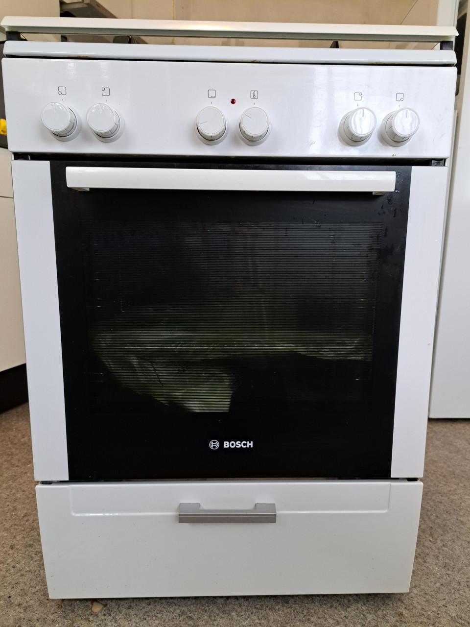 Gasfornuis met electrische oven