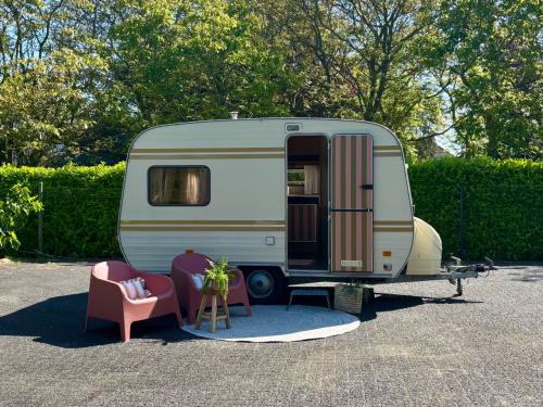 Te koop mooie retro munsterland caravan 380