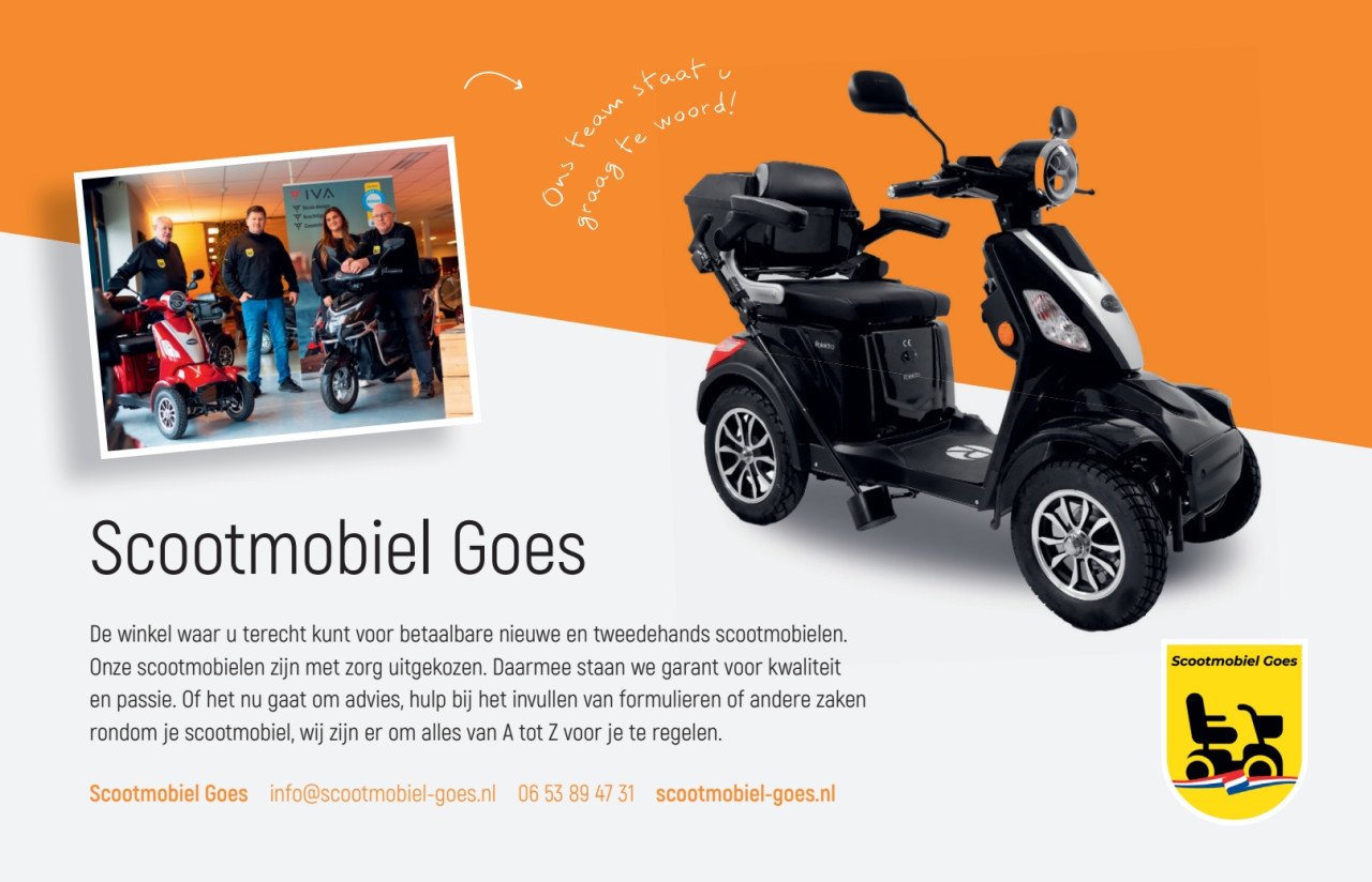 Scootmobiel op Vakantie