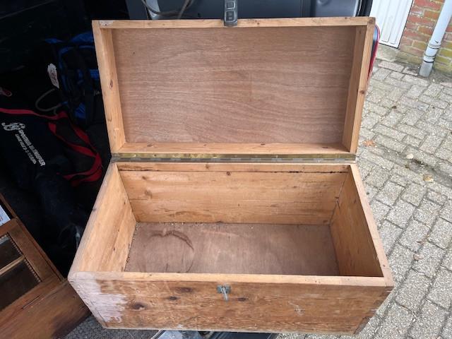 Gereedschapkist van hout