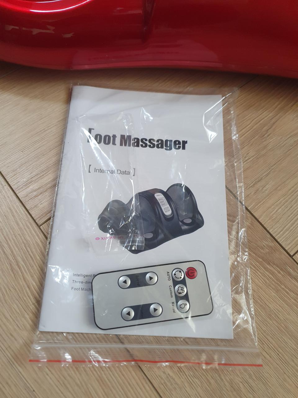 Voetmassage apparaat bloedsomloop • EMS massage • rood • nieuw