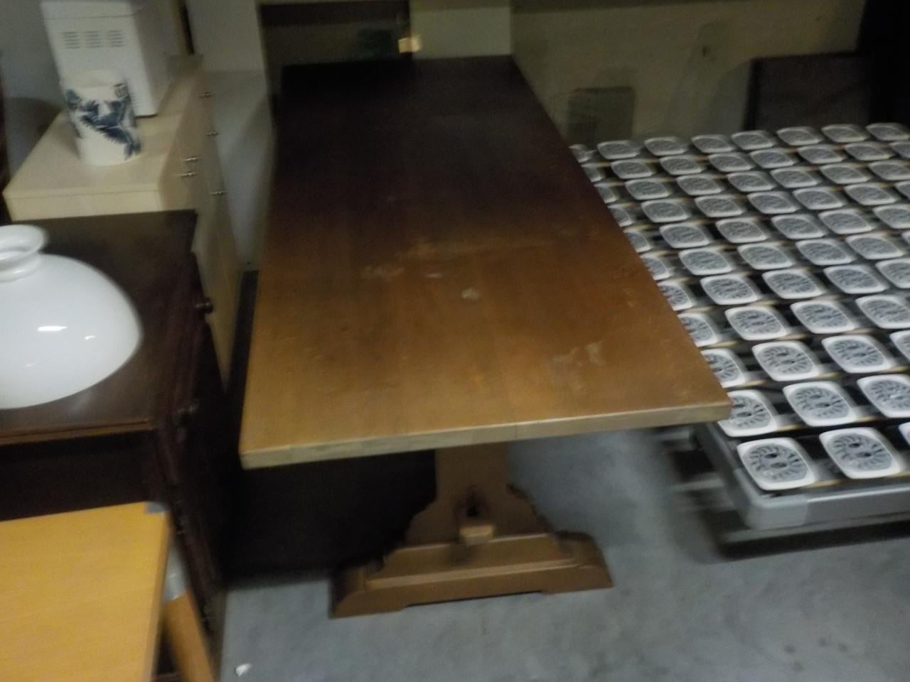 Mooie kwaliteit eiken eettafel 210 x 85 cm