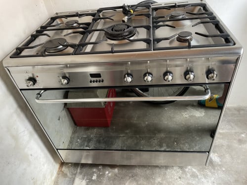 5 pits gasfornuis/oven combi