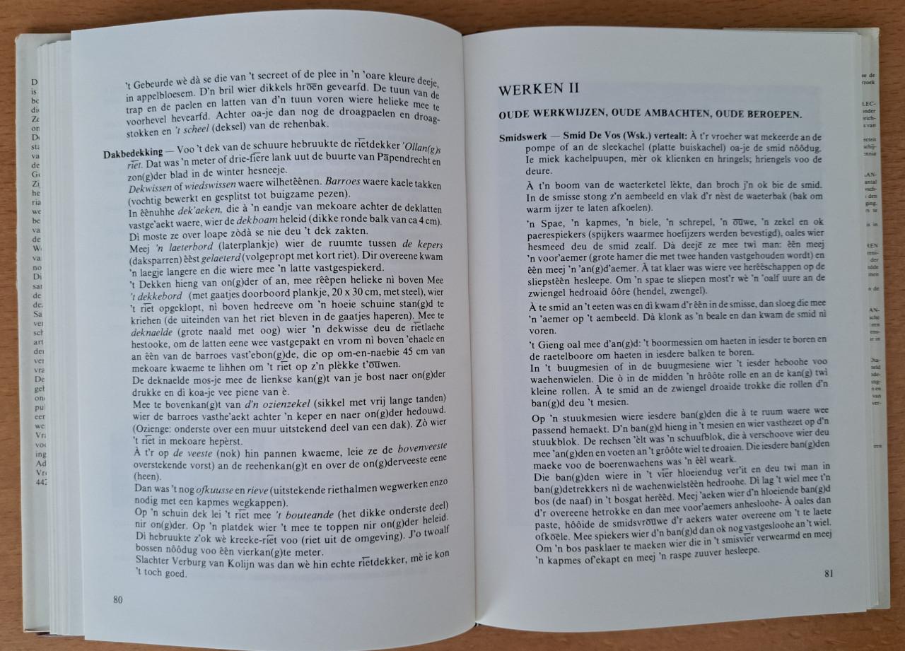 DIALECT OP NOORD-BEVELAND - EJ vd Broecke-de Man en L Eikenhout