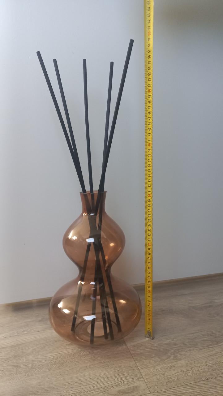 Geurstokken J-line geurolie Li-ly land glas bruin large