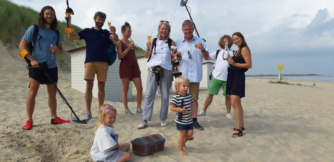 Strandactiviteiten met Luctor et Detector