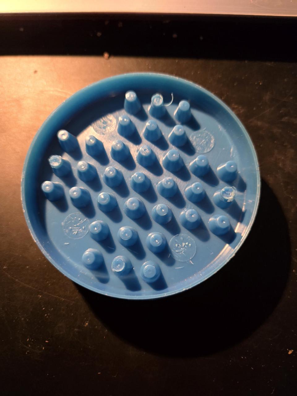 Vintage Pocket Solitaire puzzelspel, uit de jaren 50 of 60. Nieuw