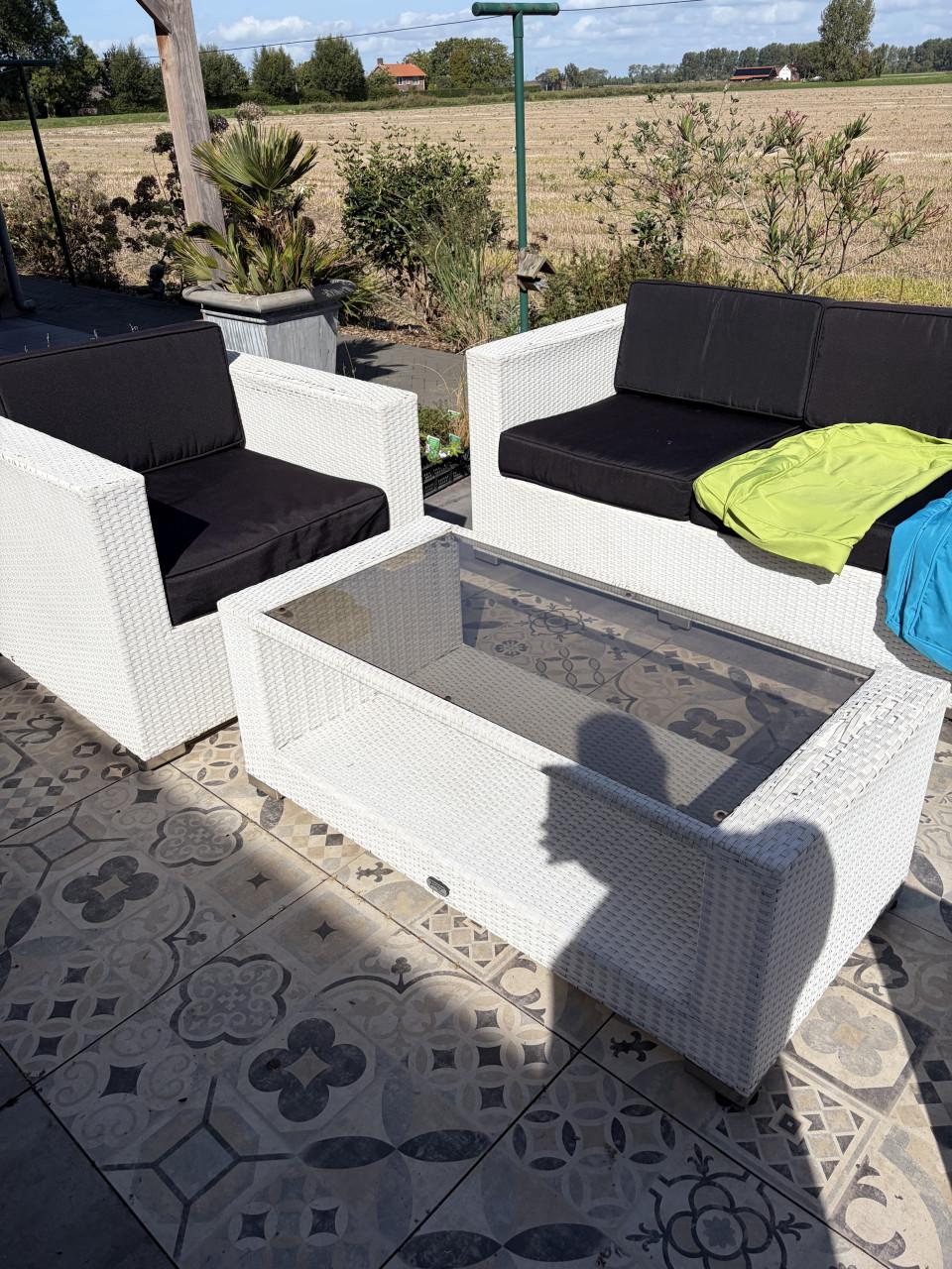 Loungeset met kussens