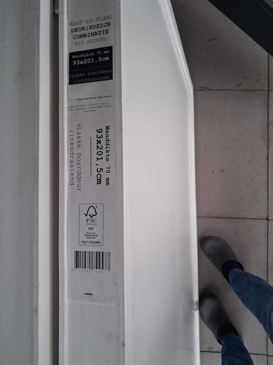 Deuren met kozijnen te koop