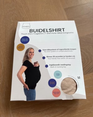 Womboo Buidel tshirt draagzak