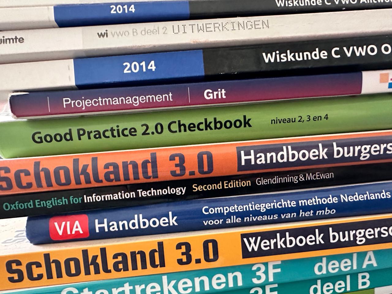 VWO schoolboeken rekenen, wiskunde etc.