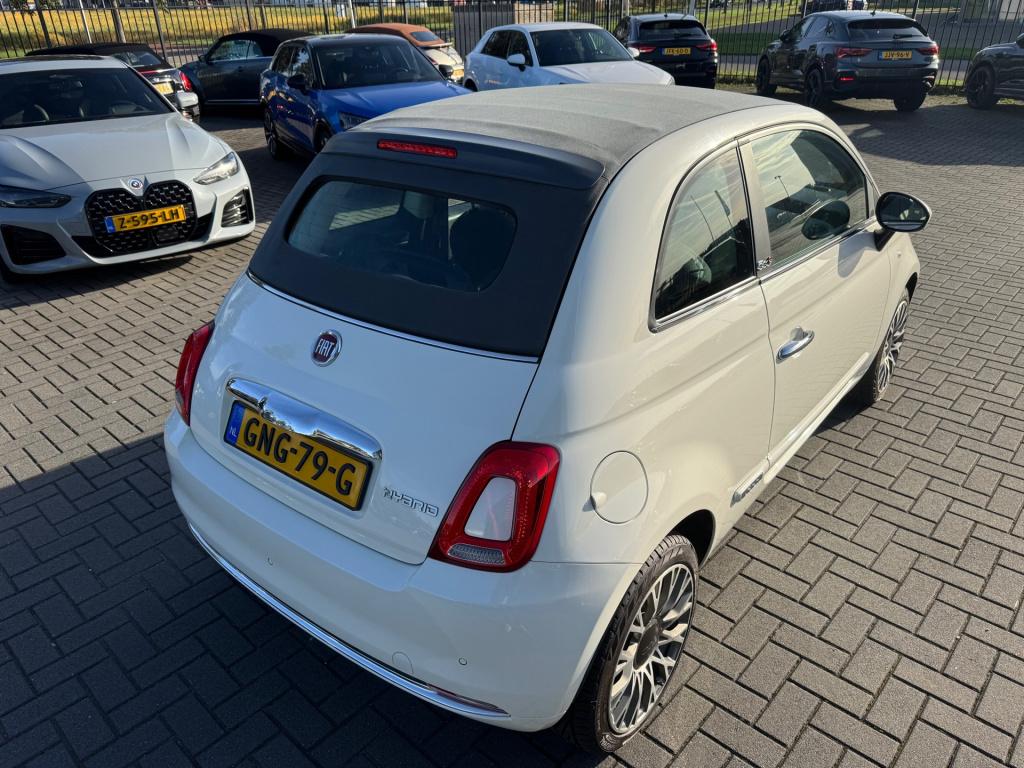Fiat 500 C 1.0 hybrid dolcevita * cruise control * stoelverwarming * half l
