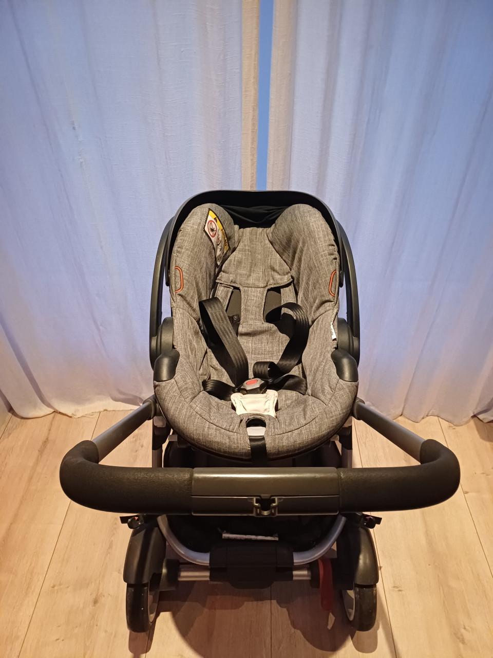 Zeer complete Stokke Trailz combiwagen