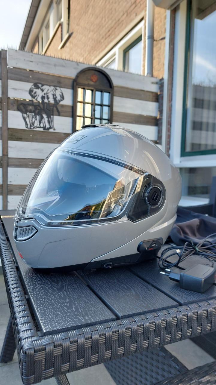 Motor systeemhelm Nolan N-com/ Motorlaarzen dames