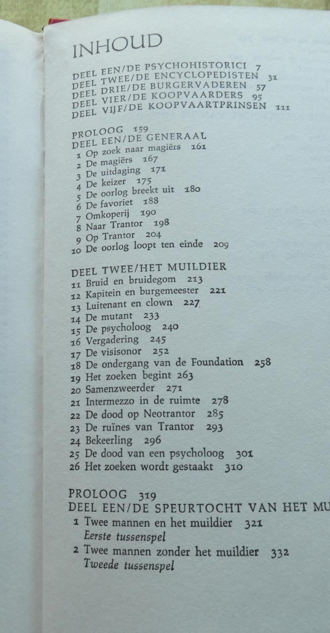 Foundation Trilogie  van Isaac Asimov