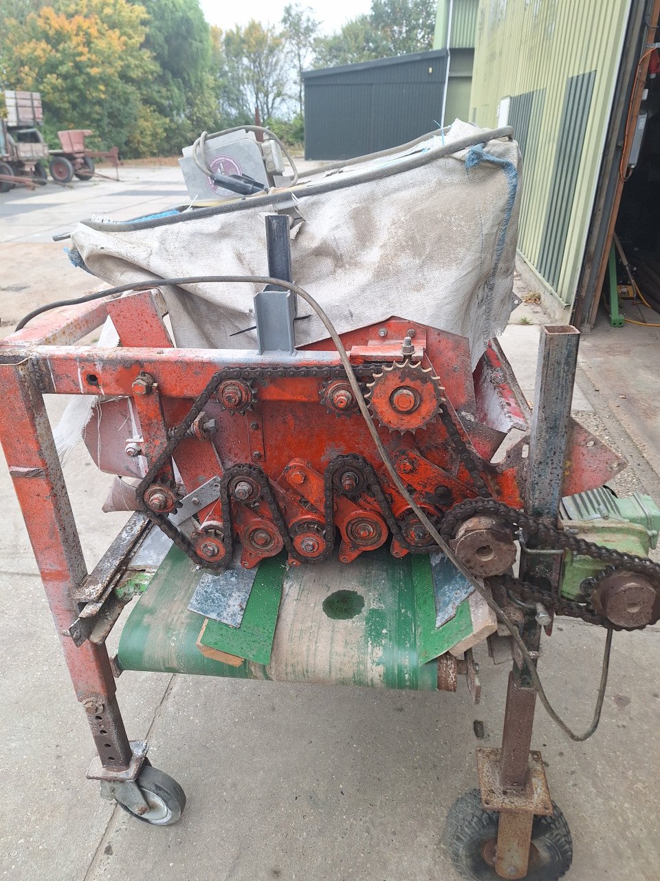 Amac rollerbank met vernevelaar