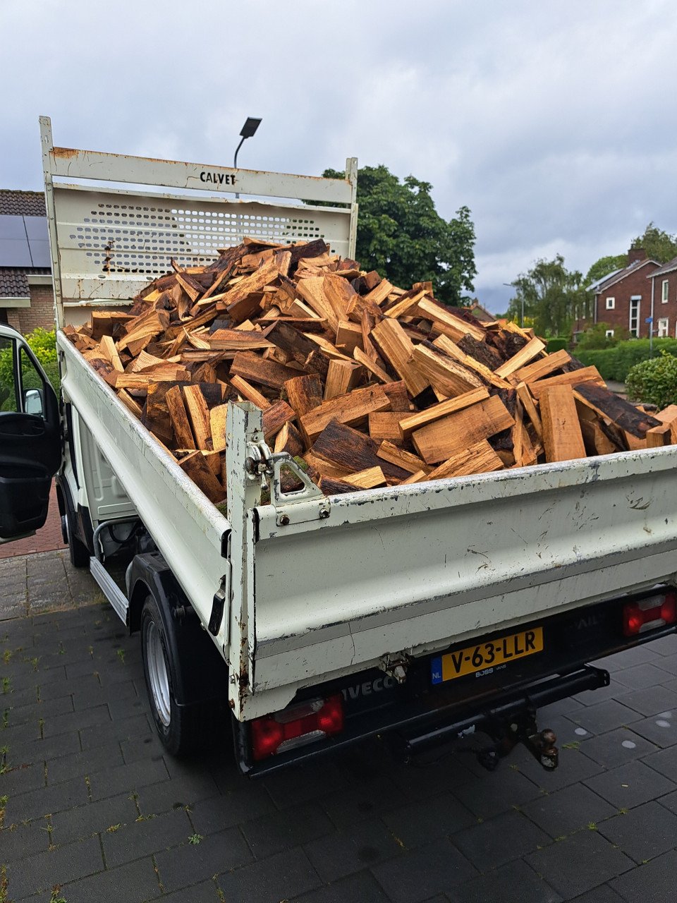 Eiken haardhout brandhout
