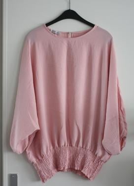 Roze blousig shirt 1 maat