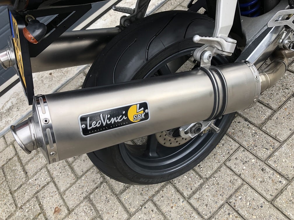 Aprilia SL1000 Falco, mooie sportieve motor, LeoVinci uitlaten €1895,-