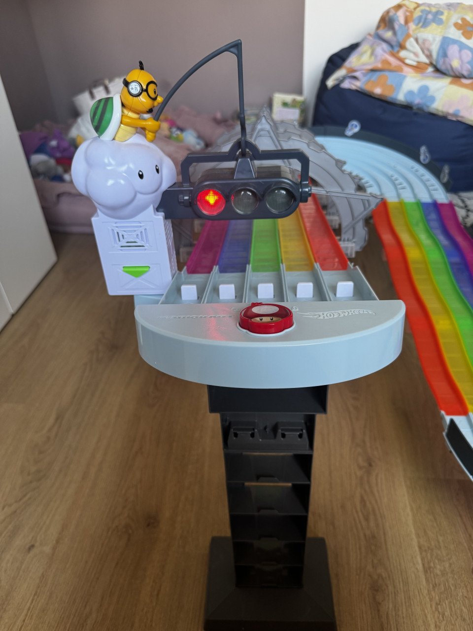 Hot wheels Mario kart regenboogbaan
