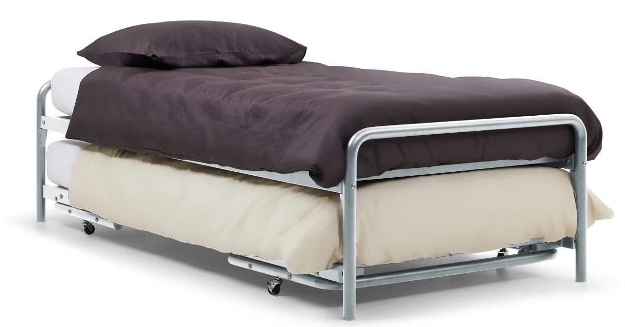 Logeerbed met onderschuif bed