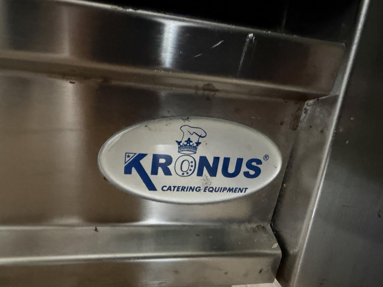Luxe semi-prof. KRONUS RVS Gasfornuis (90cm) - 5 Pitten & Grote Oven