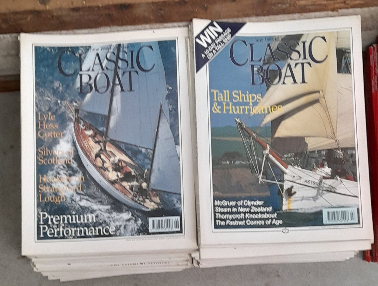 Tijdschriften zeilboten.