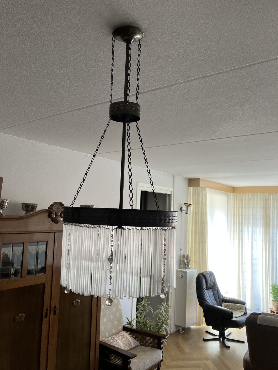 Art deco plafondlamp of hanglamp