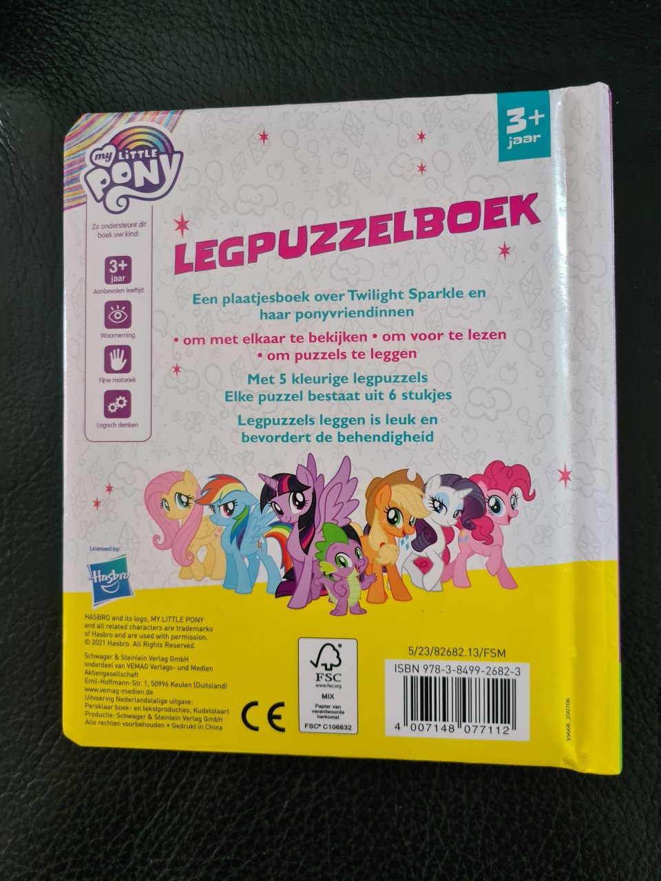 My Little Pony legpuzzel boek met 5 legpuzzels / lezen