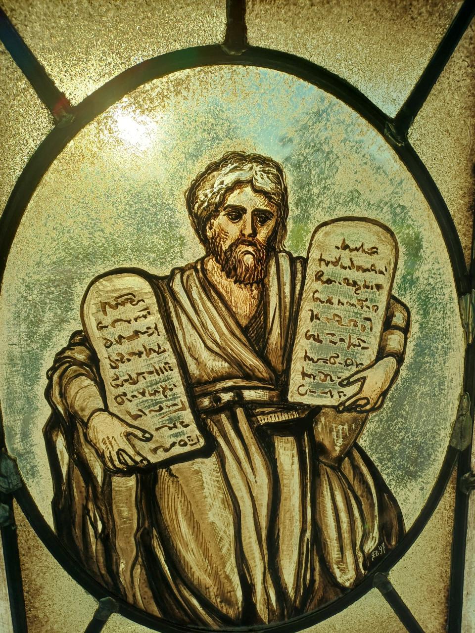 Mozes met 10 geboden