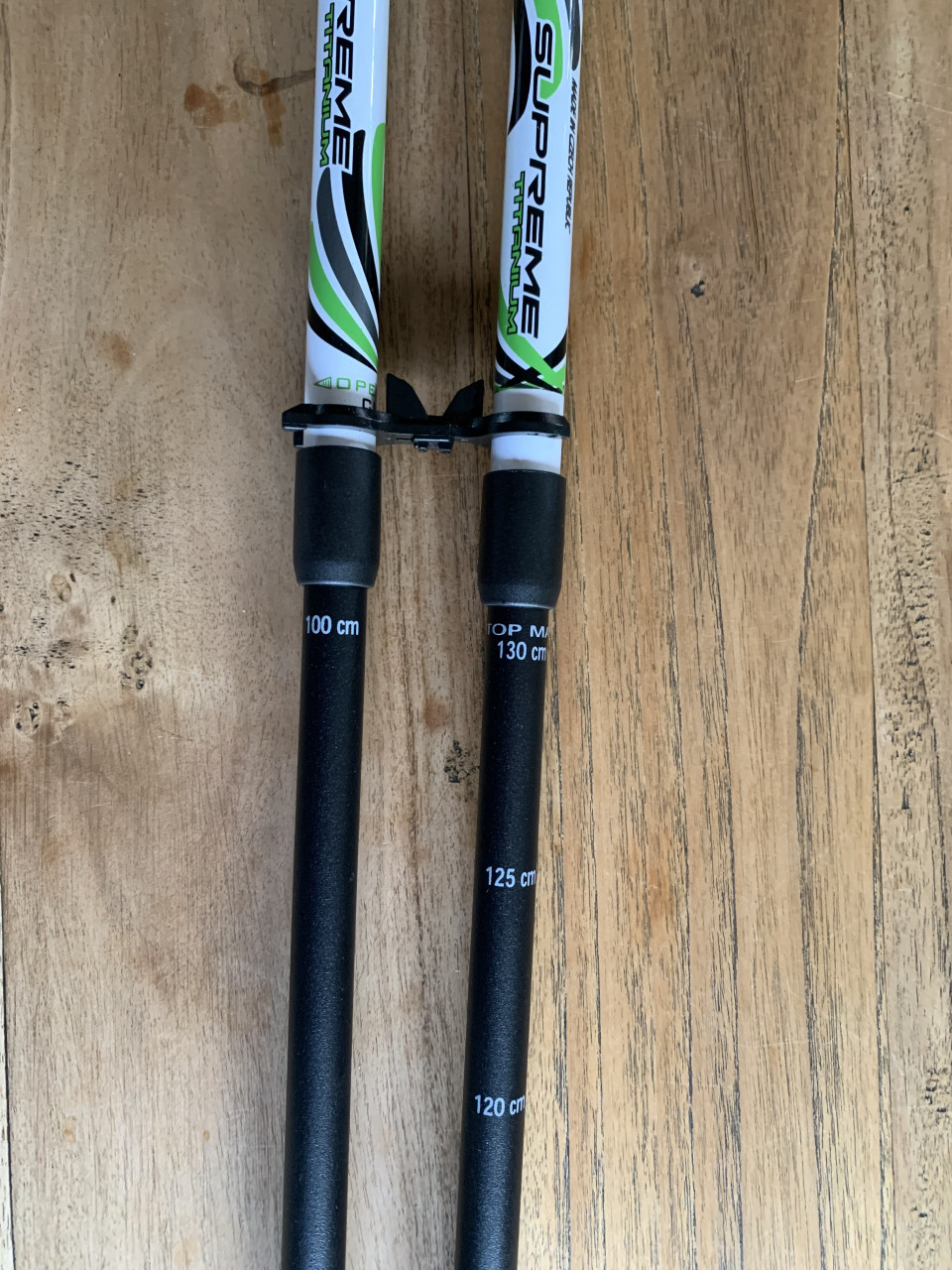 Leki supreme titanium Nordic walking stokken