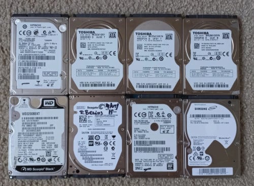 Harde schijven tot 1,5TB
