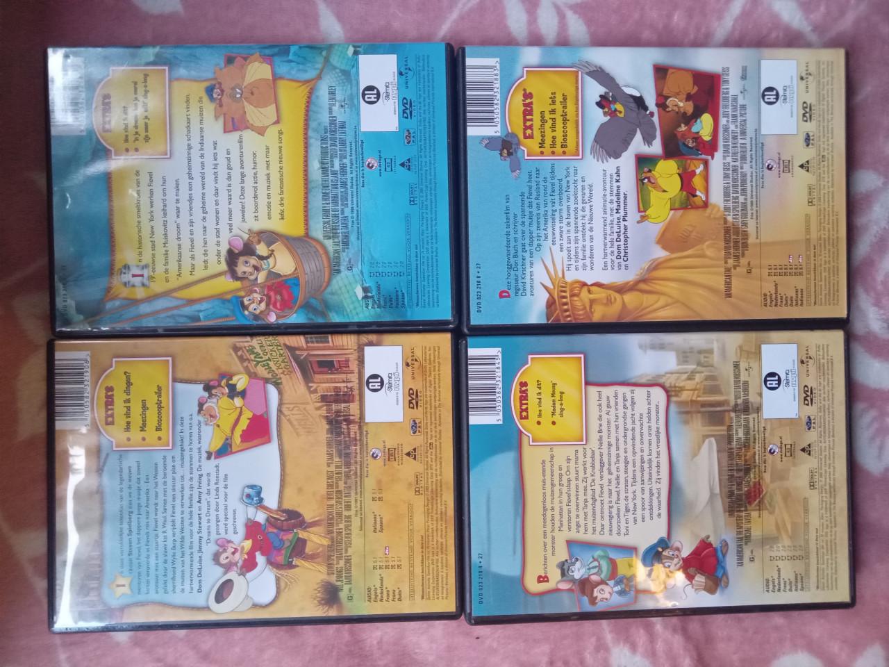 Dvd box Fievel