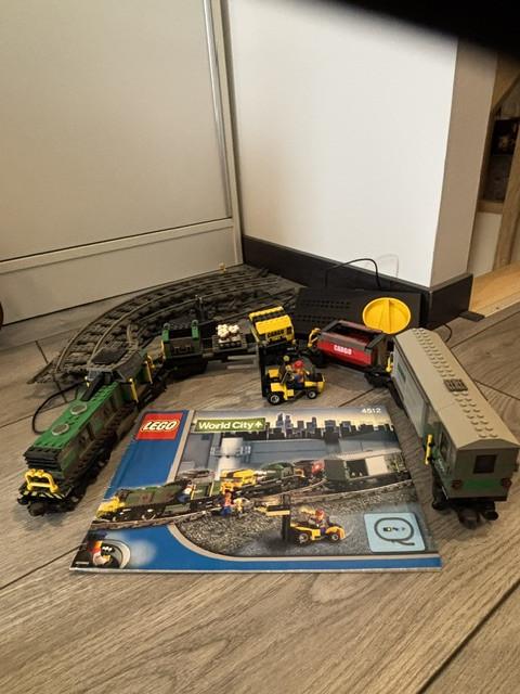 Lego 4512 9volts goederentrein