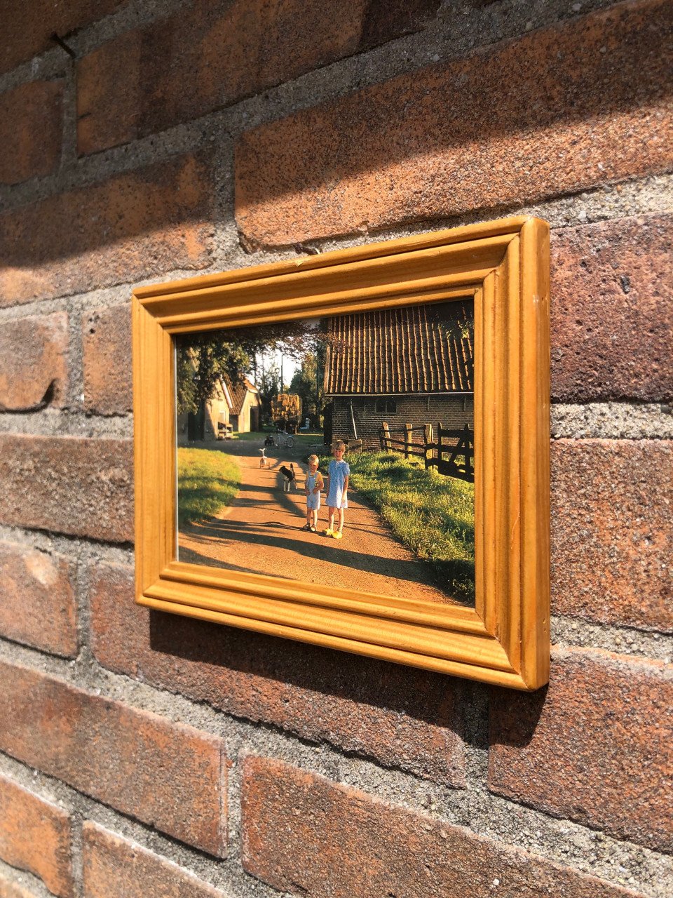 Lijstje met kinderen op de boerderij.