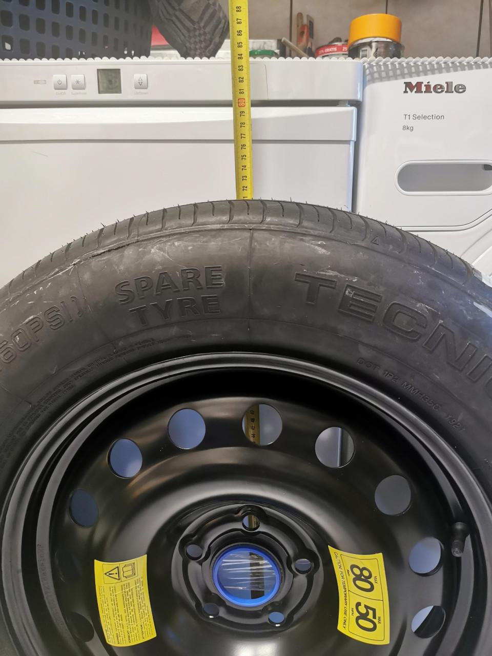 NIEUW!!! VAG Thuiskomer 155/90-R17 5x112 (naaf 57.1 & 66.6)