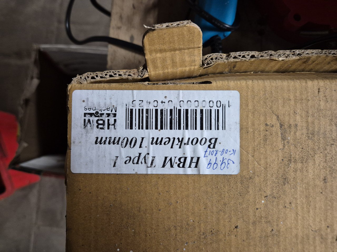 Boorklem 100 mm